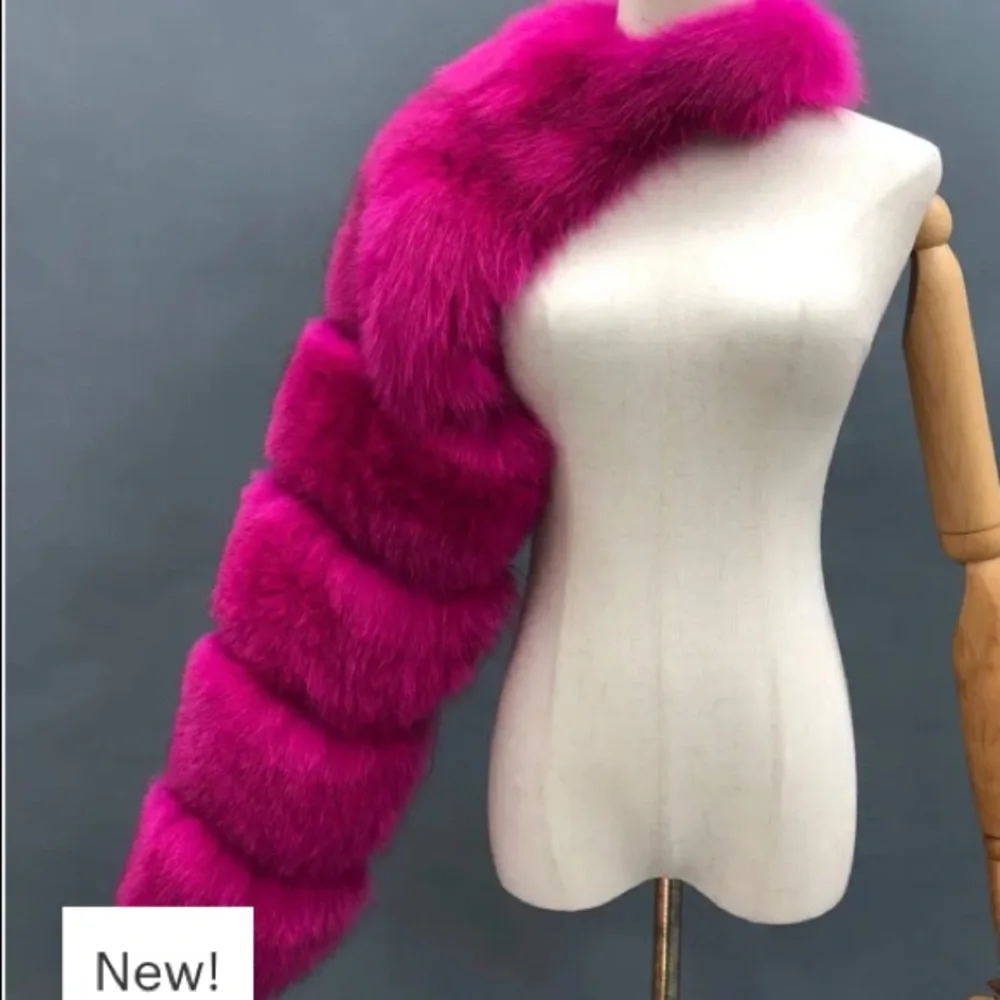 🔥New blue faux fur scarf🔥 - Picture 8 of 15